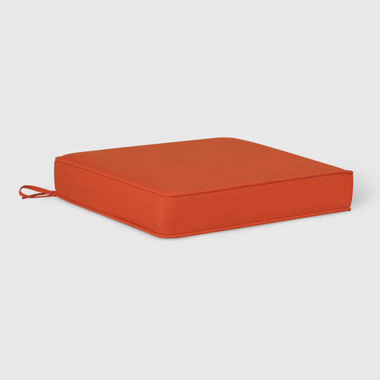 Solace Outdoor Patio Furniture Seat Chair Square Cushions with Piping. Set of 2, 20" x 19"