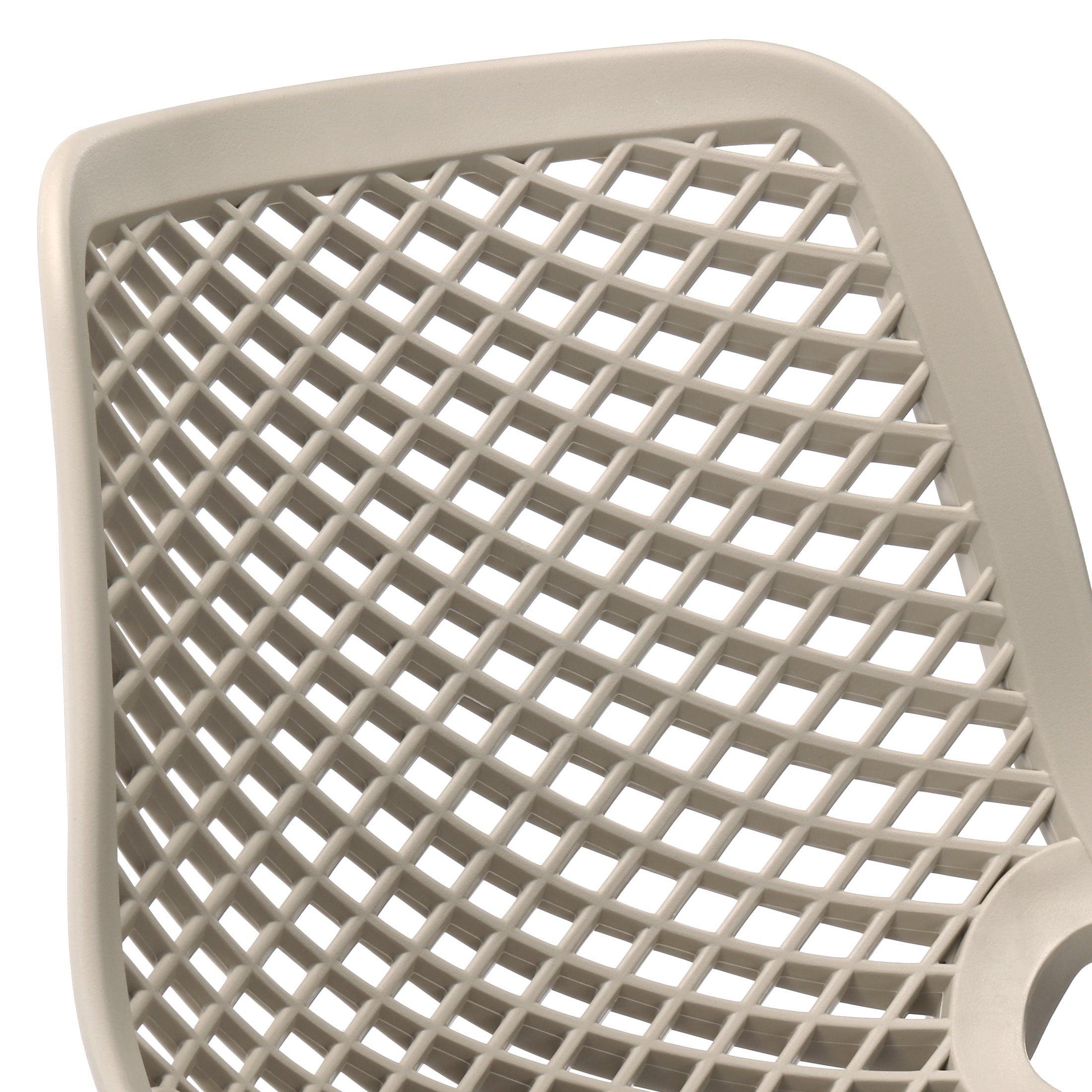 Playa 41.75" Outdoor Modern Polypropylene Plastic Patio Bar Height Stools (Set of 2)