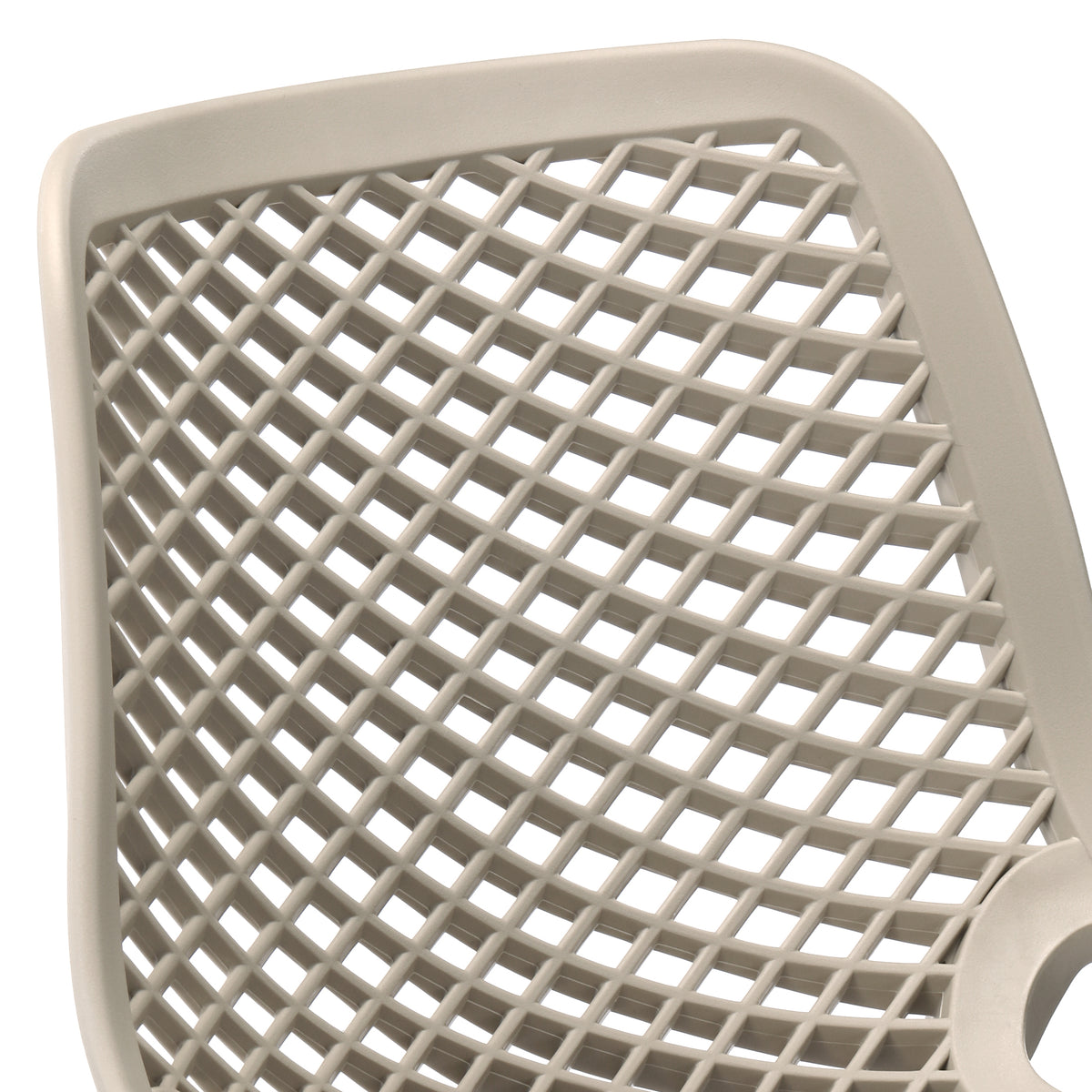 Playa 41.75" Outdoor Modern Polypropylene Plastic Patio Bar Height Stools (Set of 2)