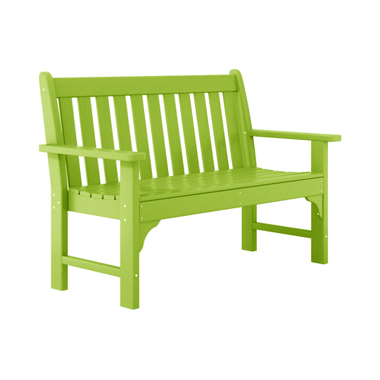 Malibu 4-Piece HDPE Outdoor Patio Furniture Couch Set