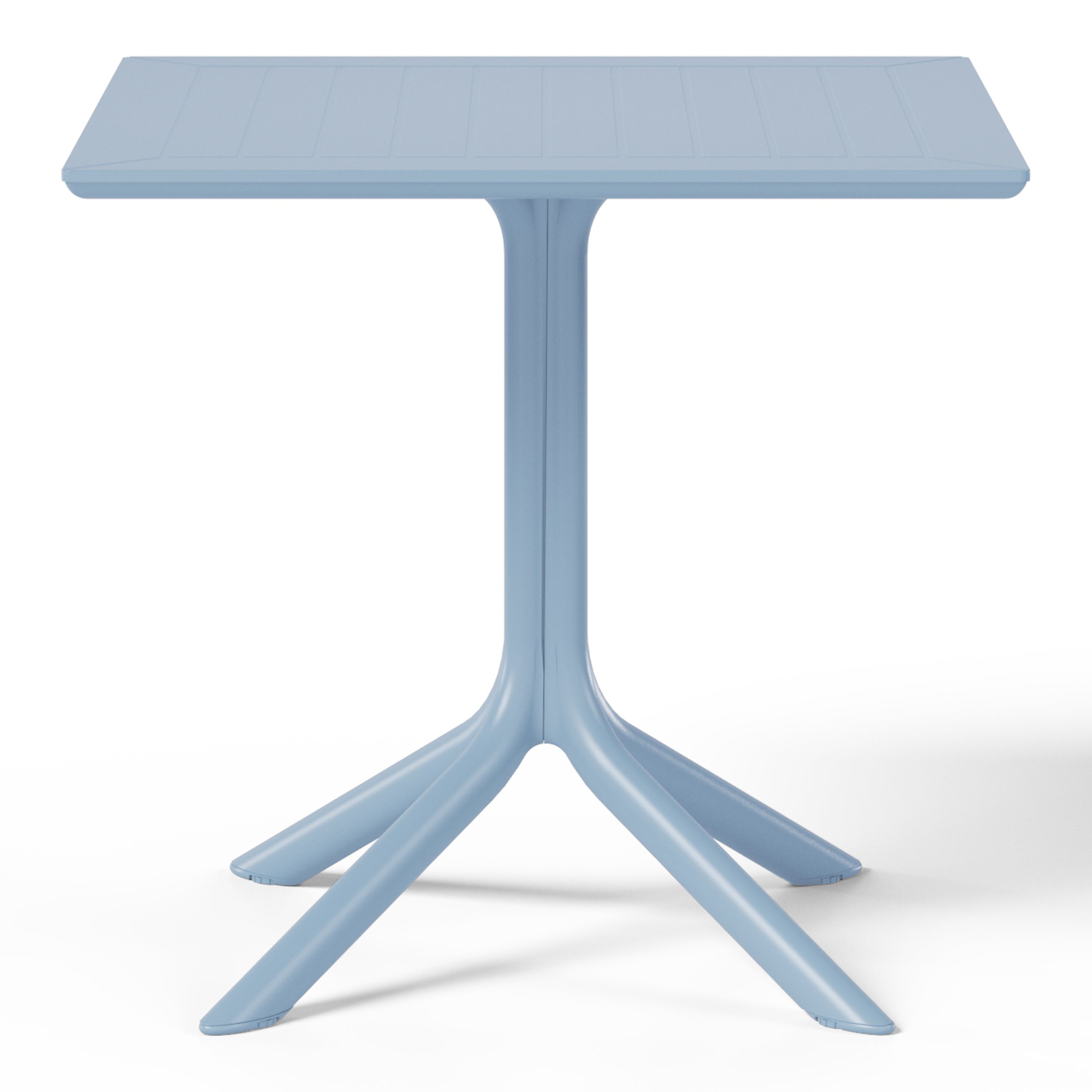 Playa 31.5" Square Outdoor Plastic Resin Patio Dining Table for 4