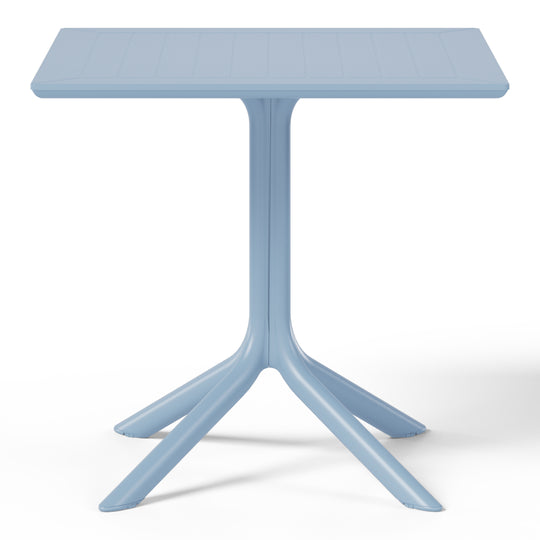 Playa 31.5" Square Outdoor Plastic Resin Patio Dining Table for 4