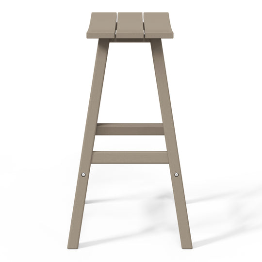 Malibu 2 piece set of 29" height Outdoor / Patio Saddle bar stools