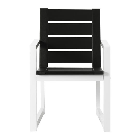Cape May HDPE Outdoor Patio Dining Arm Chair