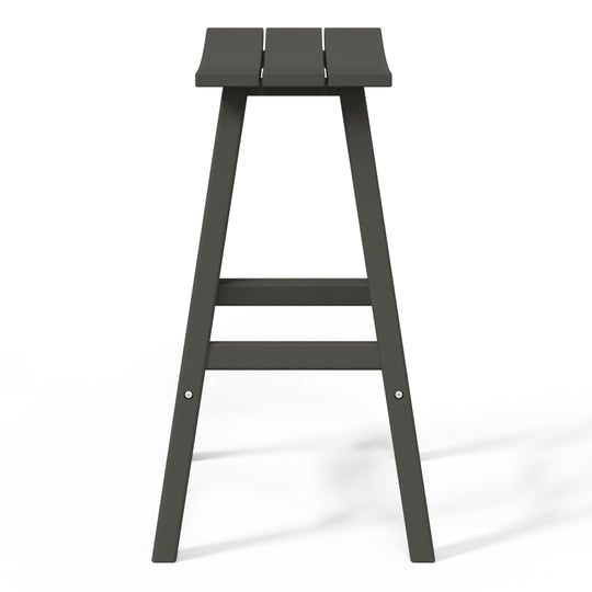 Malibu 2 piece set of 29" height Outdoor / Patio Saddle bar stools