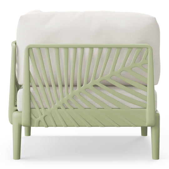 Playa Modern Outdoor Polypropylene Resin Deep Seating Sectional Corner Chair