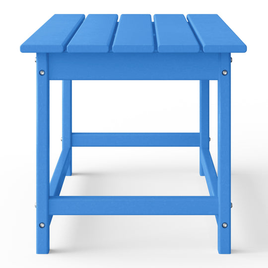 Malibu 35" length outdoor Coffee table for Adirondack chair