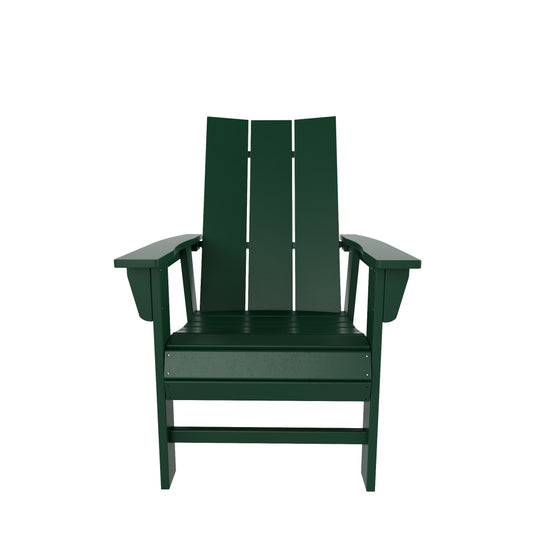 Ashore Outdoor Patio Modern Adirondack Dining Chair