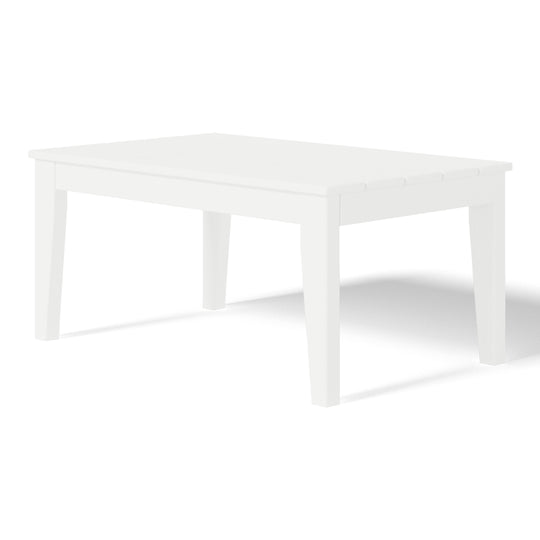 Malibu Low Outdoor HDPE Patio Rectangle Coffee Table