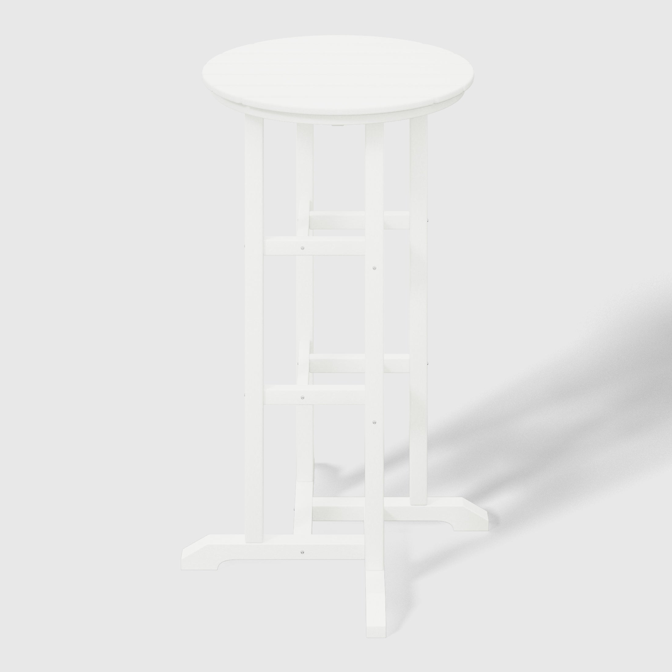 Malibu Outdoor Patio Bar Height Table and Bar Stool 3-Piece Dining Set