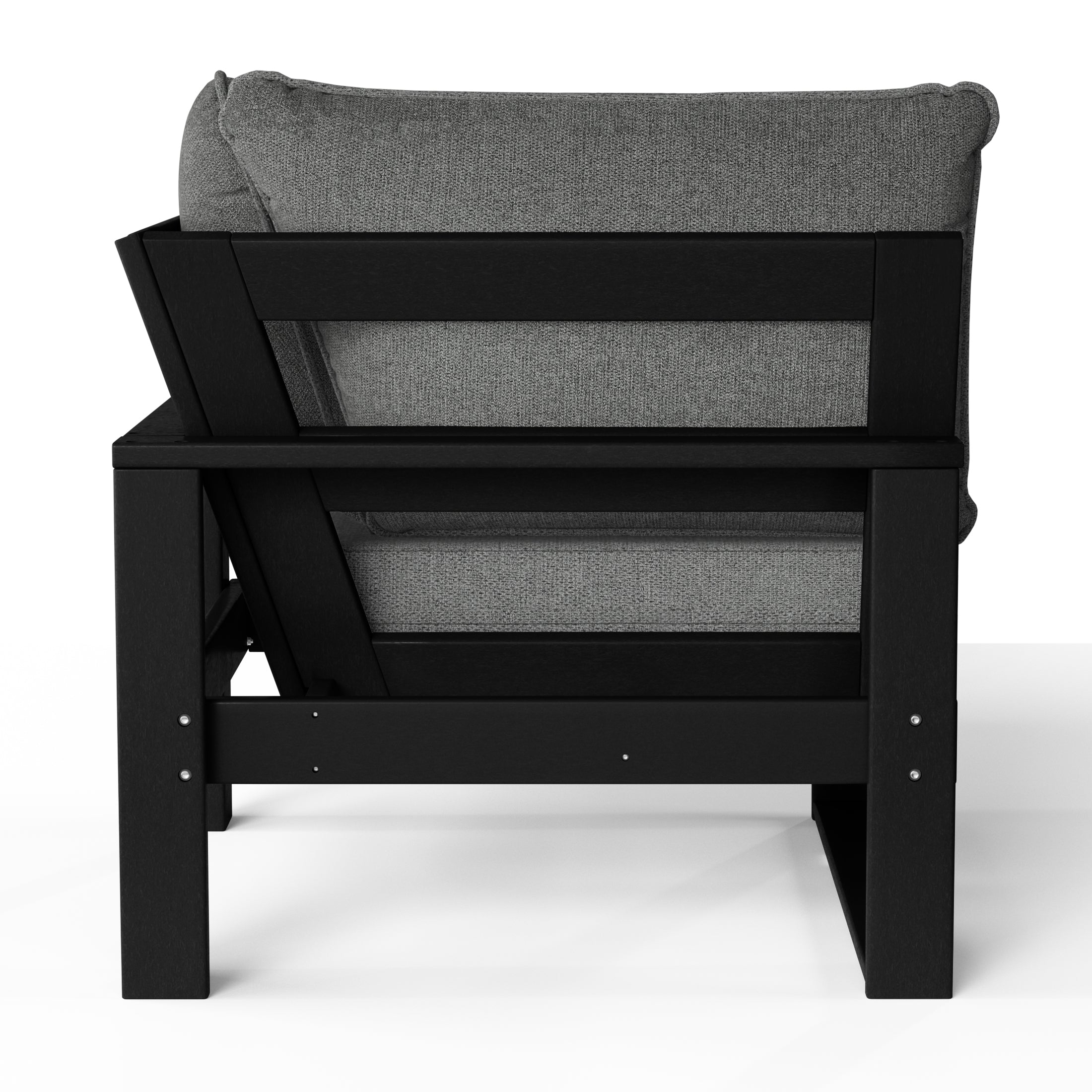 Montara Outdoor HDPE Sectional Corner Sofa Seat with Water-Proof Cushions
