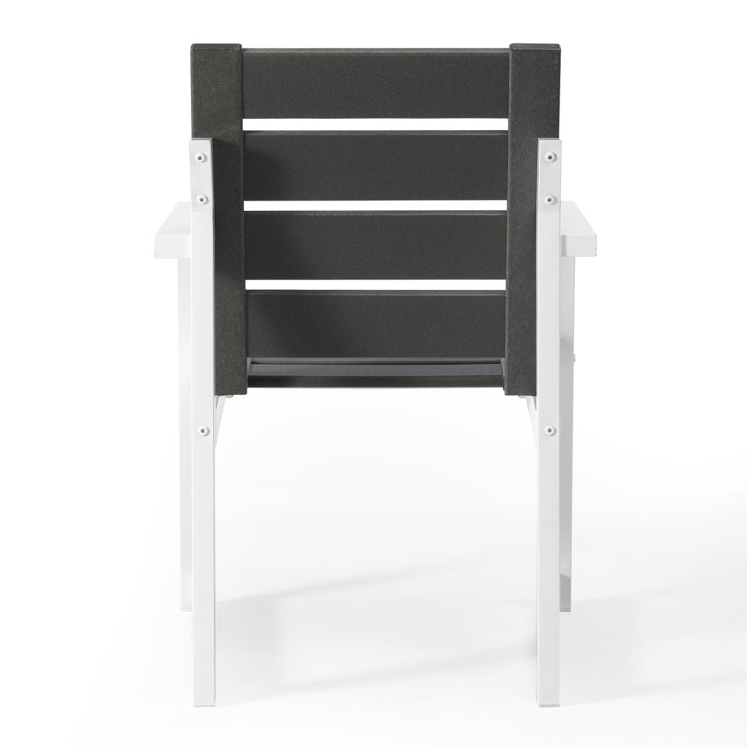 Cape May HDPE Outdoor Patio Dining Arm Chair