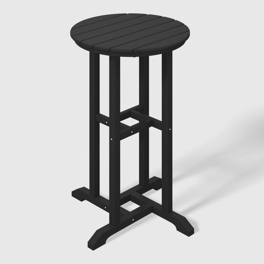 Malibu 37" Counter Height Round Outdoor Patio Bistro Bar Table