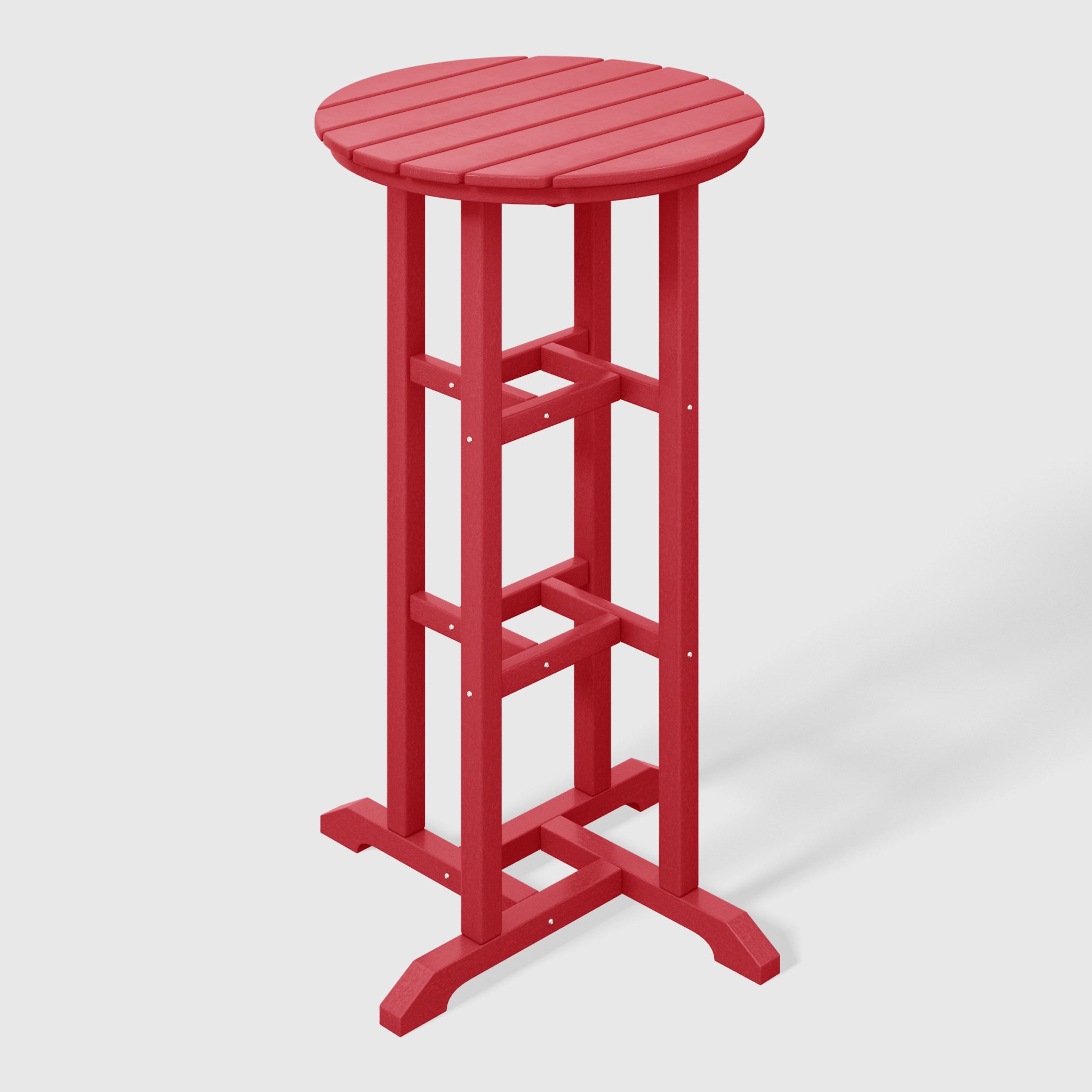Malibu 42" Counter Height Round Outdoor Patio Bistro Bar Table