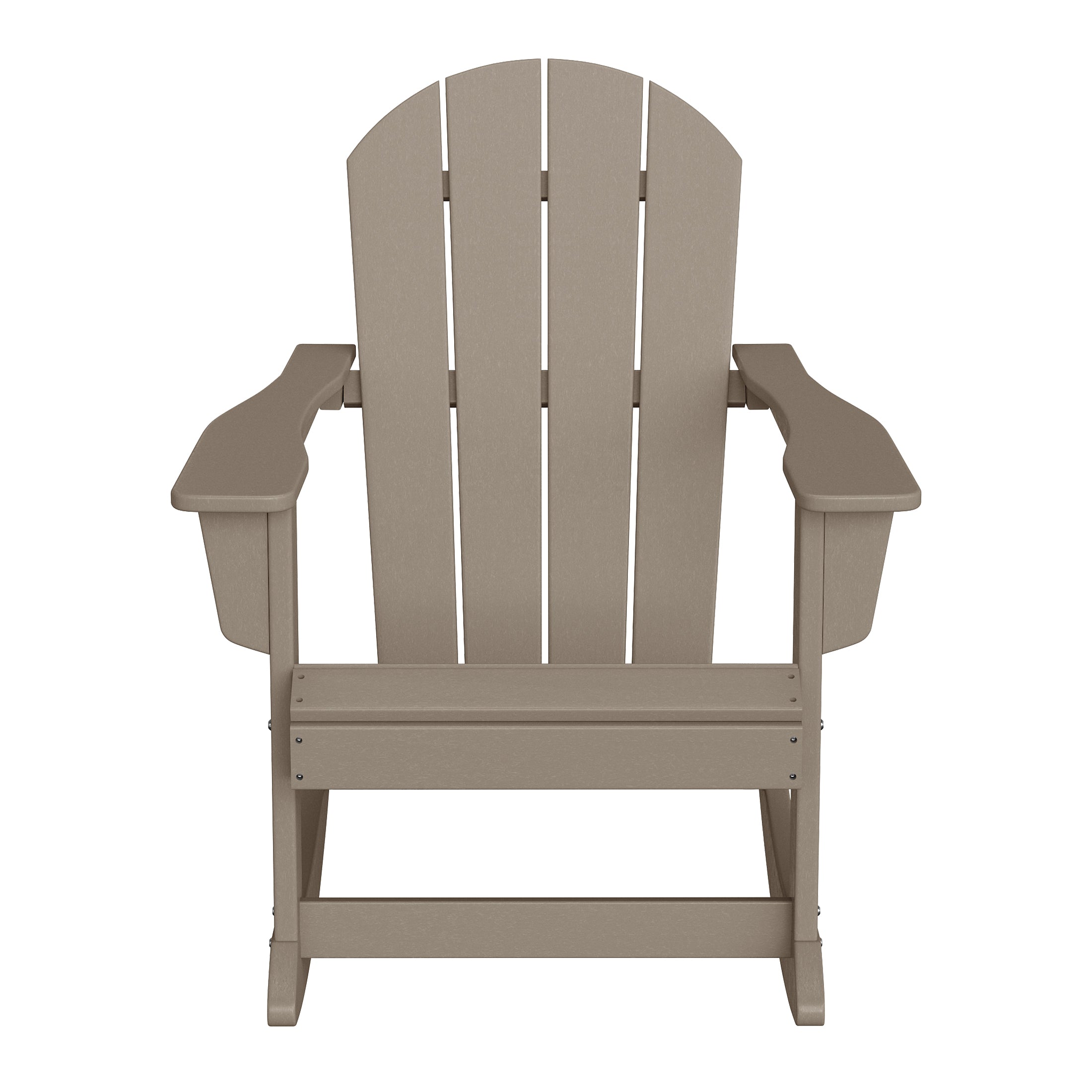 Malibu Outdoor / Patio Poly Adirondack rocking chair