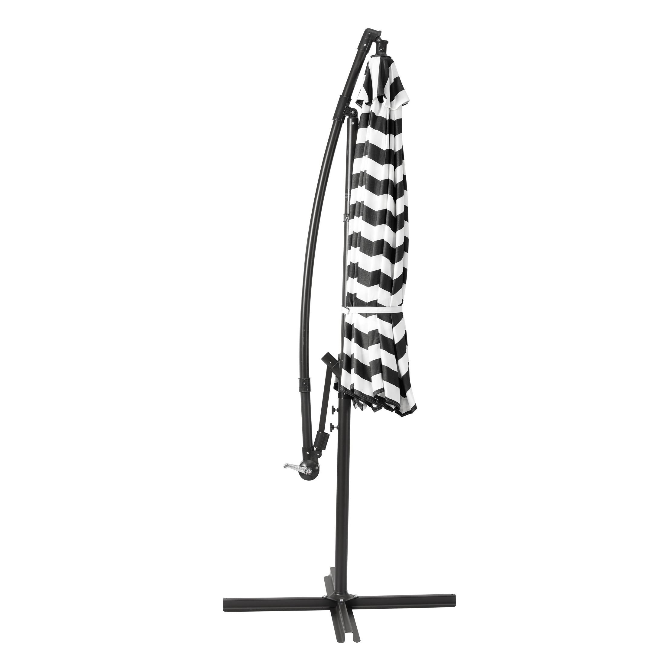 Julia 10 ft. Outdoor / Patio Cantilever Hanging Umbrella