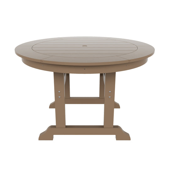 Malibu 47" Outdoor Patio Round Dining Table