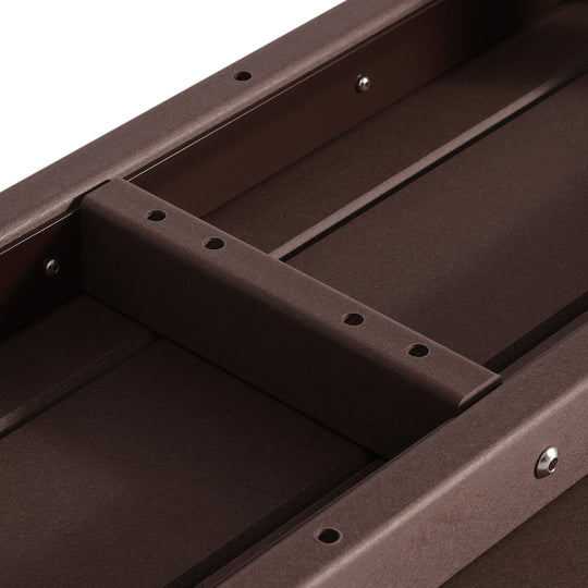 Malibu 65" Outdoor Patio Trestle Dining Bench