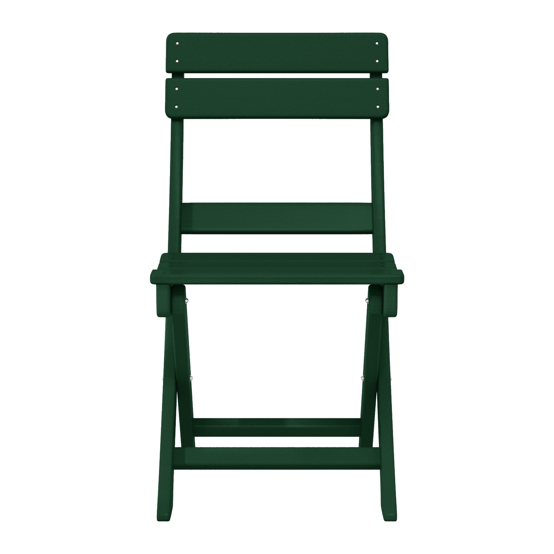 Malibu 3-Piece Outdoor HDPE Folding Patio Bistro Table and Chairs