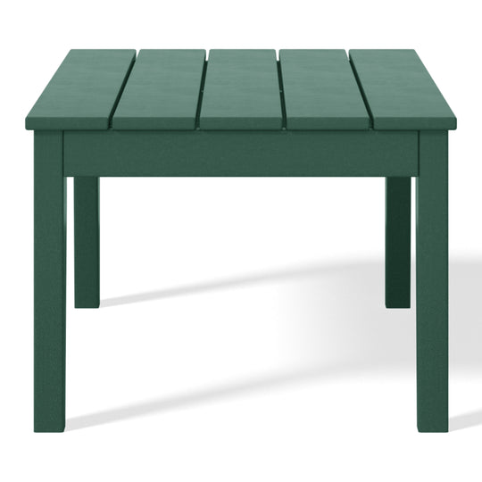 Malibu Low Outdoor HDPE Patio Rectangle Coffee Table