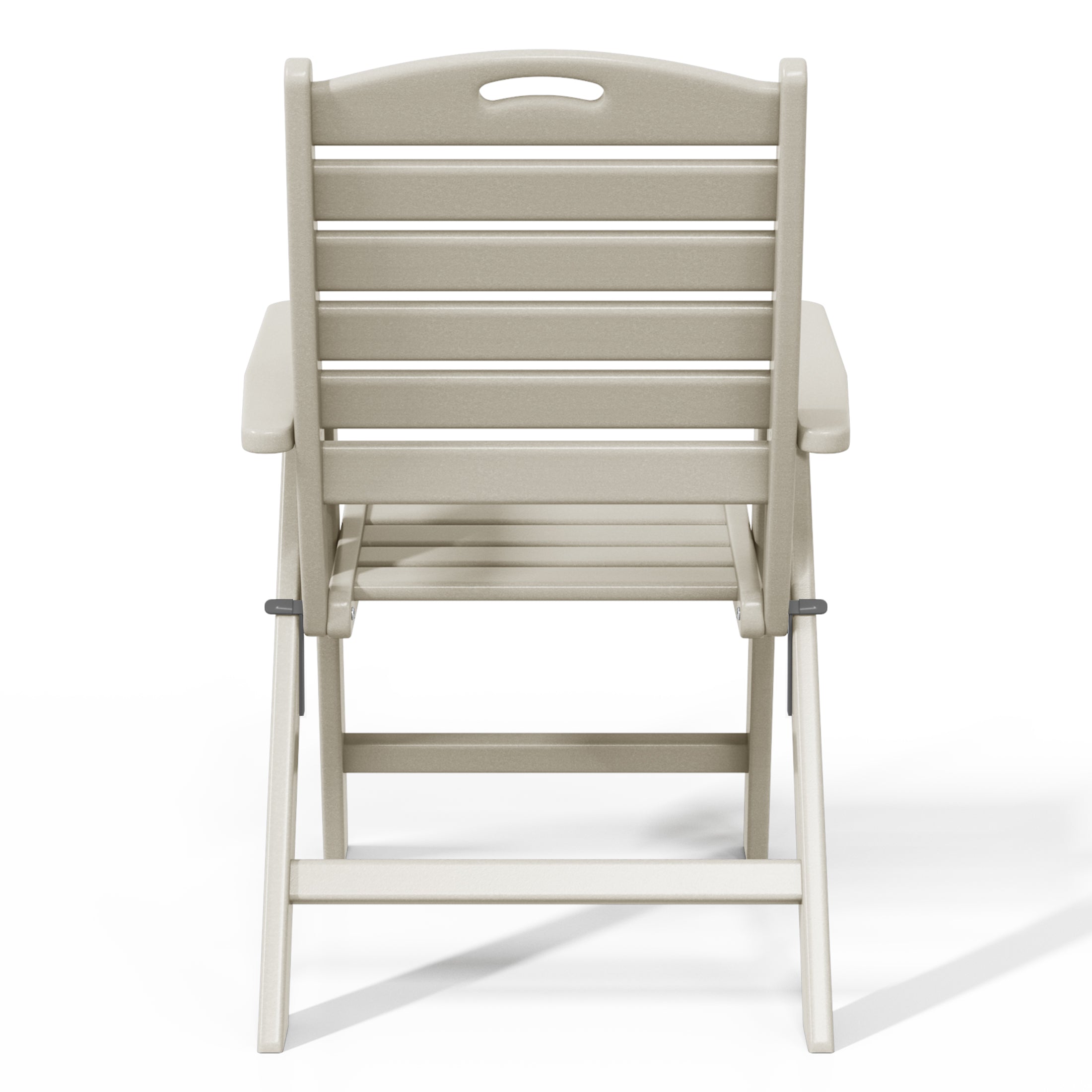 Malibu HDPE Adjustable Highback Folding Patio Dining Chair