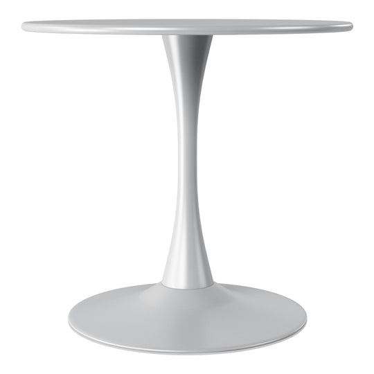 Playa 31.5" Round Outdoor Indoor Metal Cocktail Dining Table