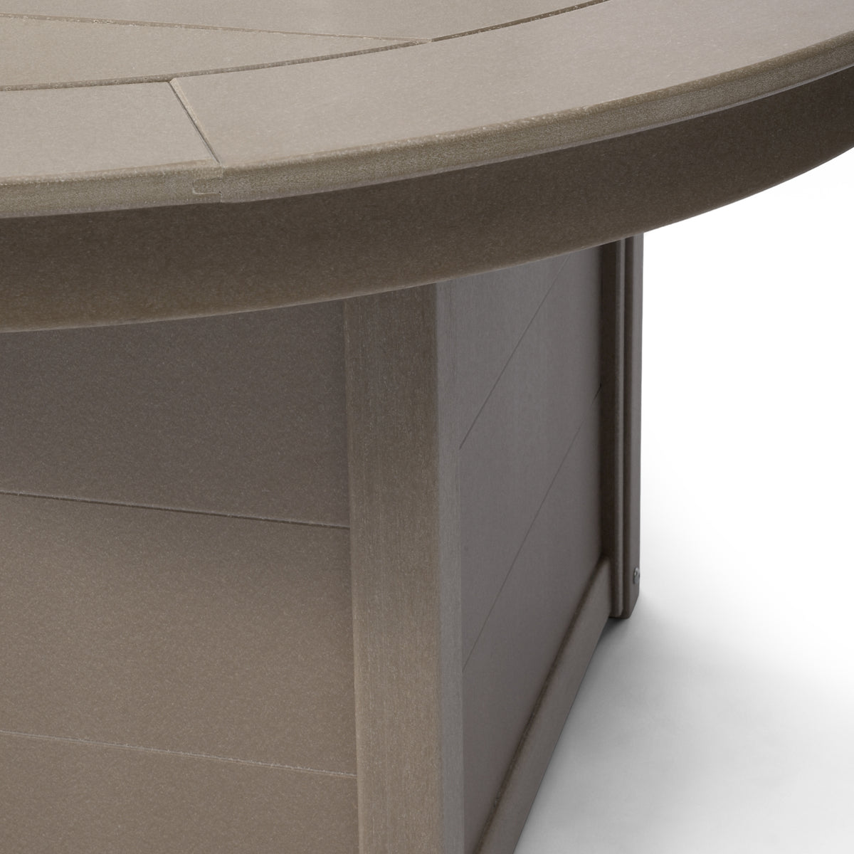 Helios 47" Modern Outdoor 55,000 BTU Patio Propane Round Fire Pit Table