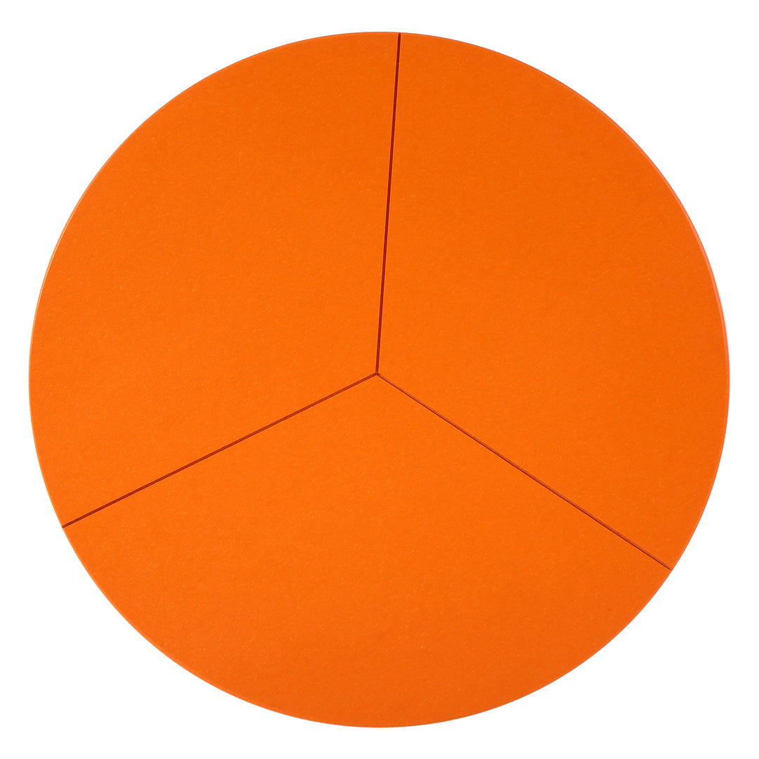 Pacifica HDPE Plastic Outdoor Round Adirondack Patio Side Table