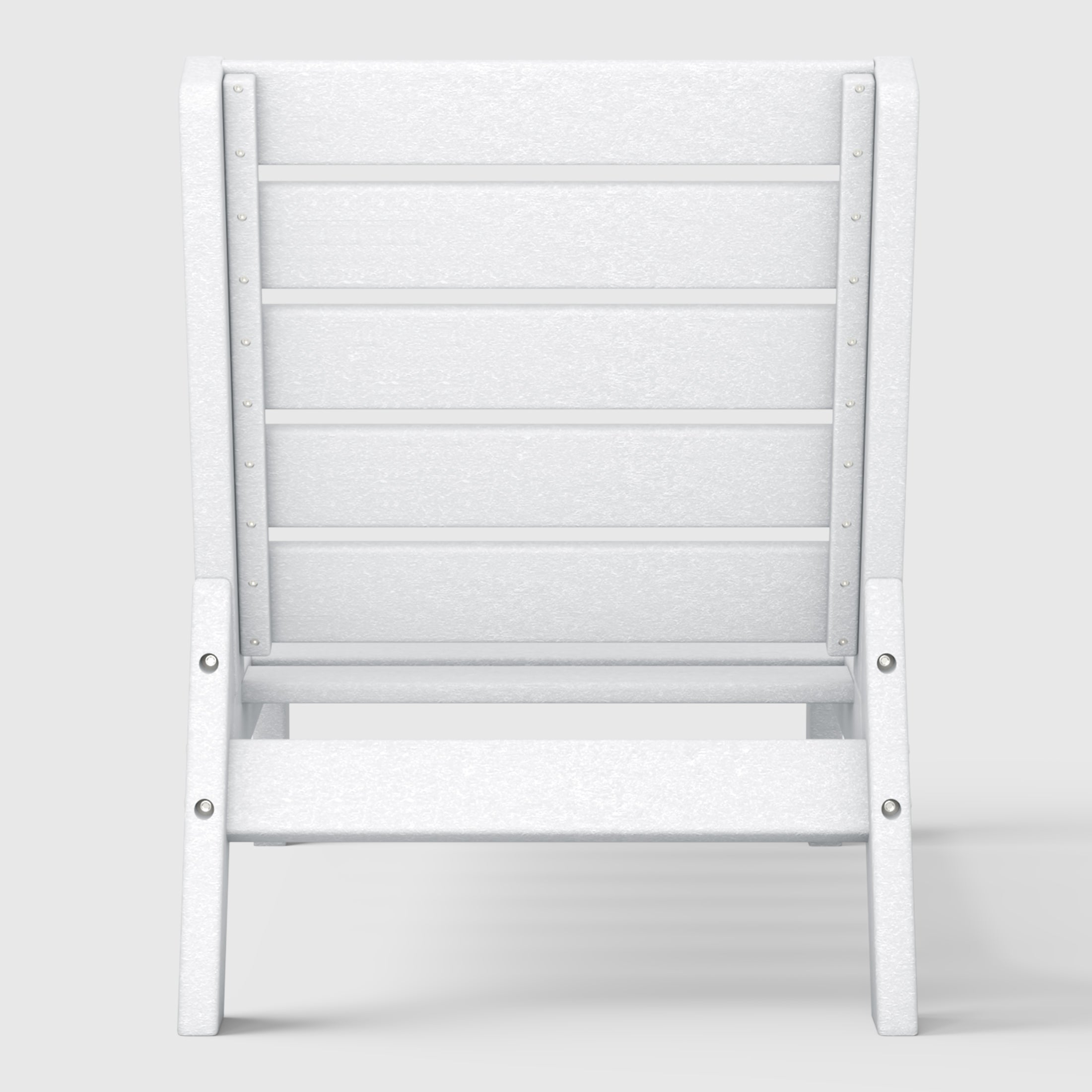 Avalon Outdoor HDPE Deep Seating Modular Armless Patio Chair with Patio Cushions