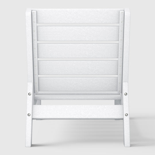 Avalon Outdoor HDPE Deep Seating Modular Armless Patio Chair with Patio Cushions