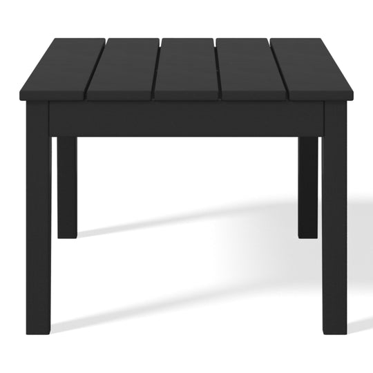 Malibu Low Outdoor HDPE Patio Rectangle Coffee Table