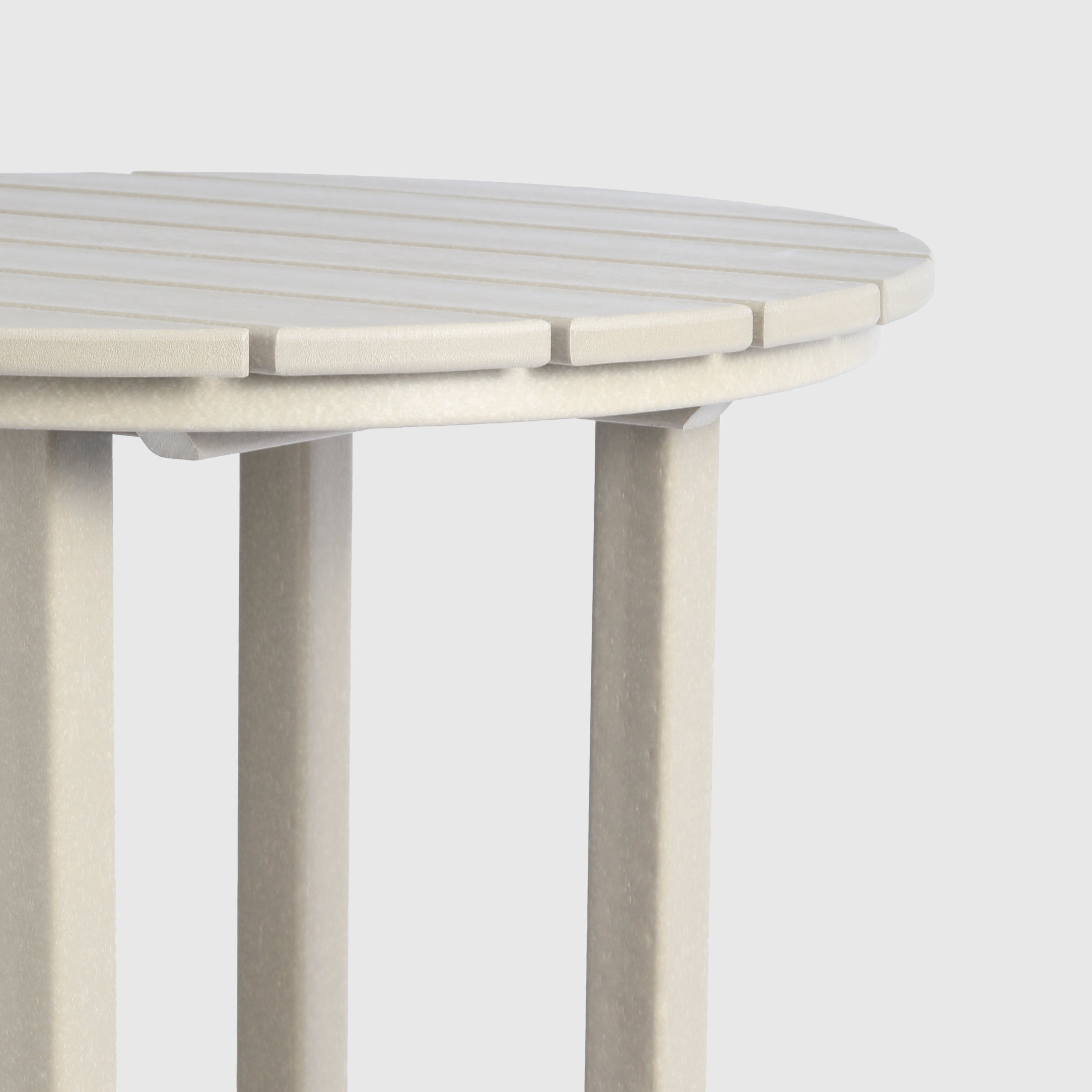 Malibu 37" Counter Height Round Outdoor Patio Bistro Bar Table