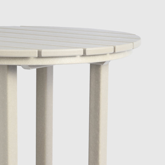 Malibu 37" Counter Height Round Outdoor Patio Bistro Bar Table
