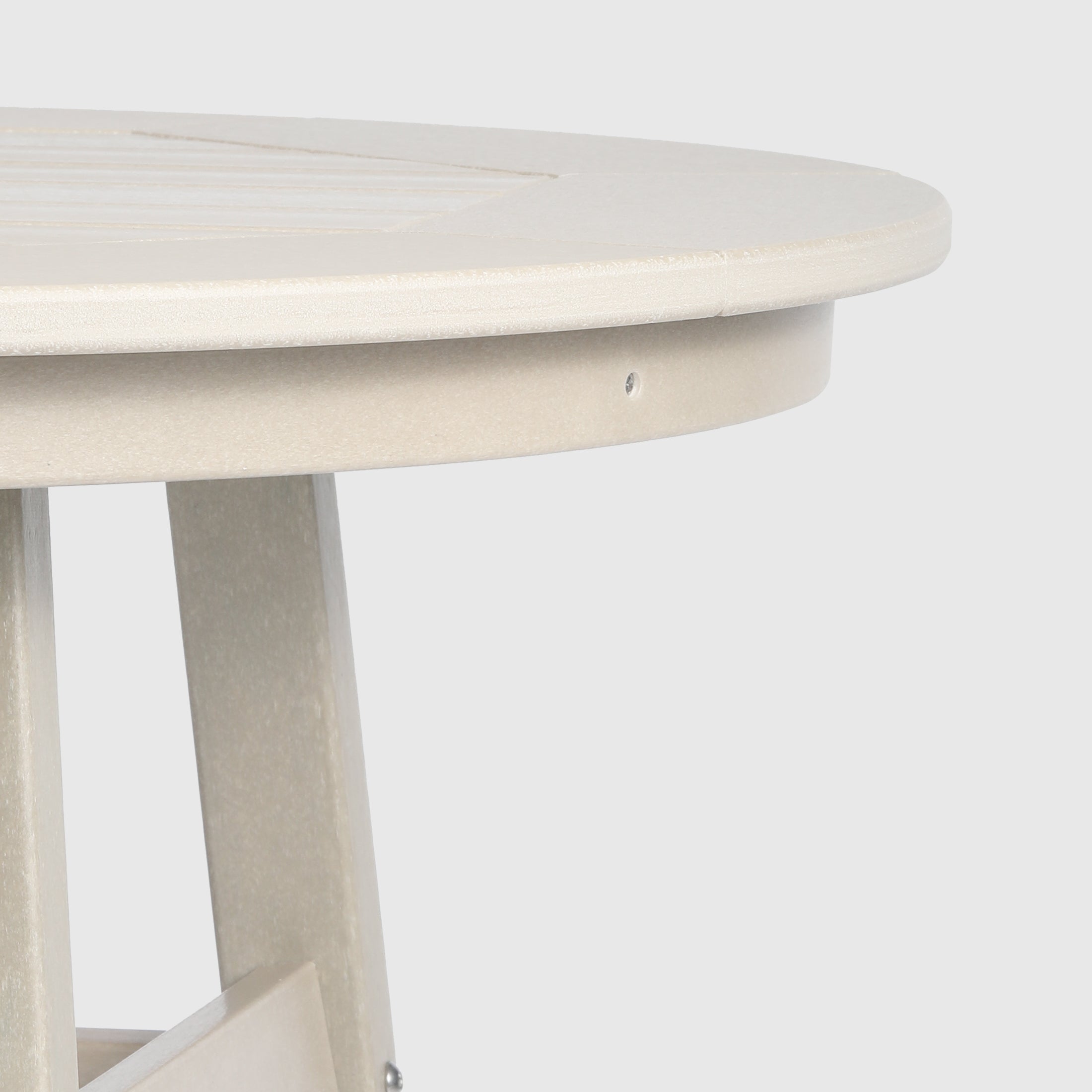 Malibu 5-Piece HDPE Outdoor Patio Dining Bar Bistro Table Set with Bar Stools