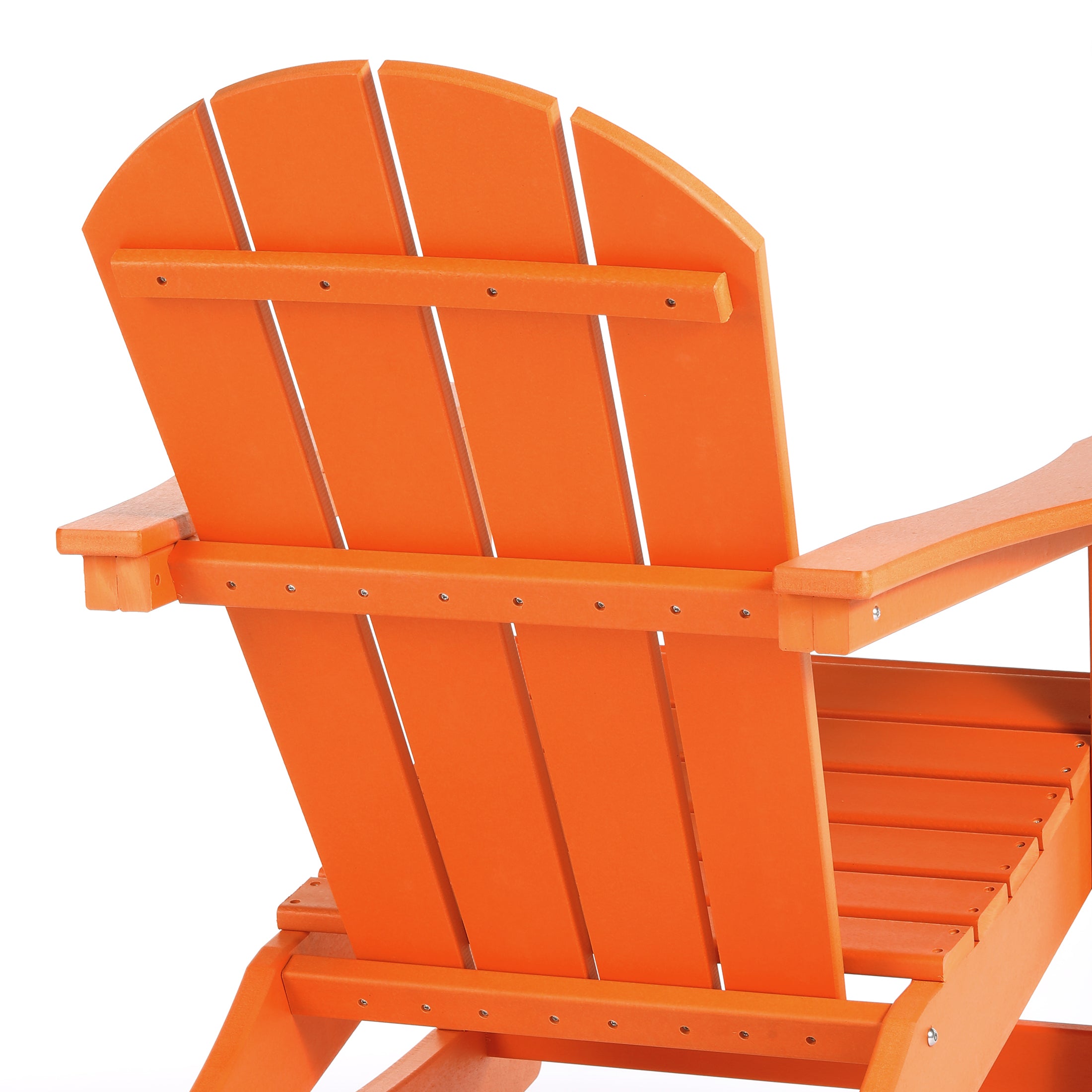 Malibu 3-Piece set Outdoor / Patio Poly Adirondack rocking chairs with a side table ( 2 seater )