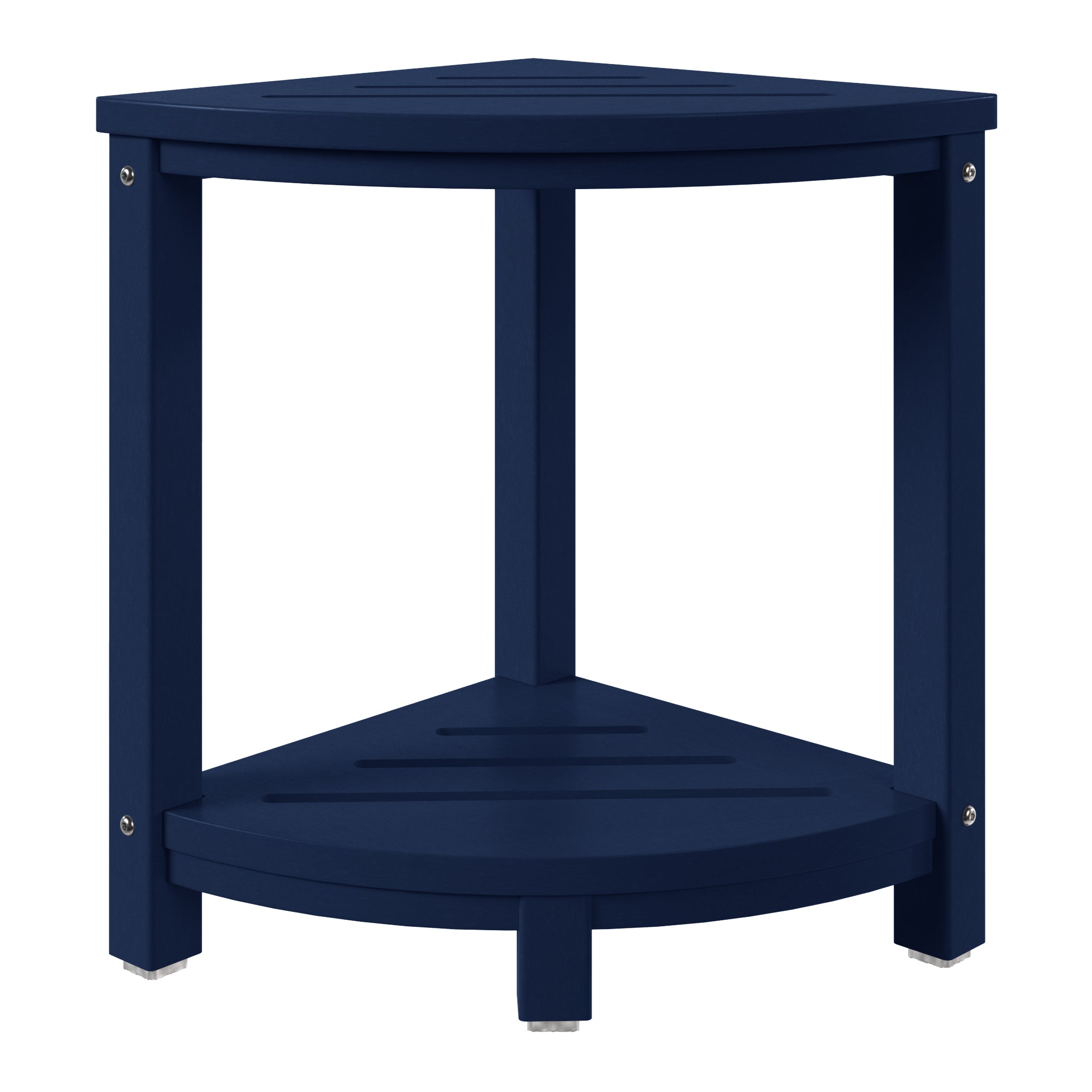 Sage HDPE Plastic Waterproof Shower Corner Bench