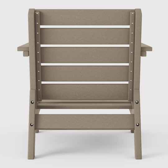 Avalon Outdoor Patio HDPE Deep Seating Armchair (Set of 2)