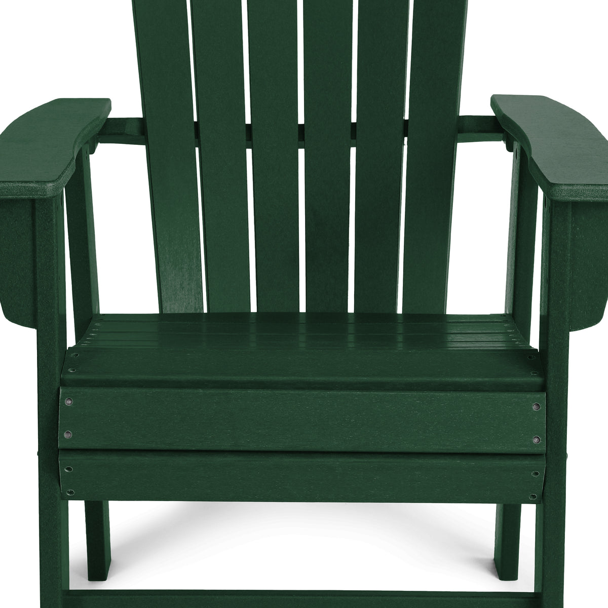 Dylan Outdoor Patio Shell-back Adirondack Dining Chair Weather Resistant