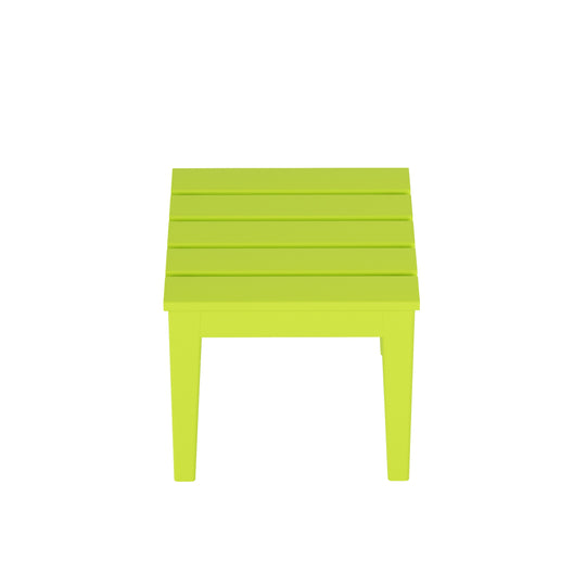 Ashore Outdoor Patio Modern Adirondack Side Table