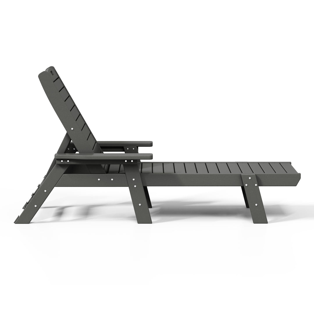 Malibu Poly Reclining Chaise Lounge
