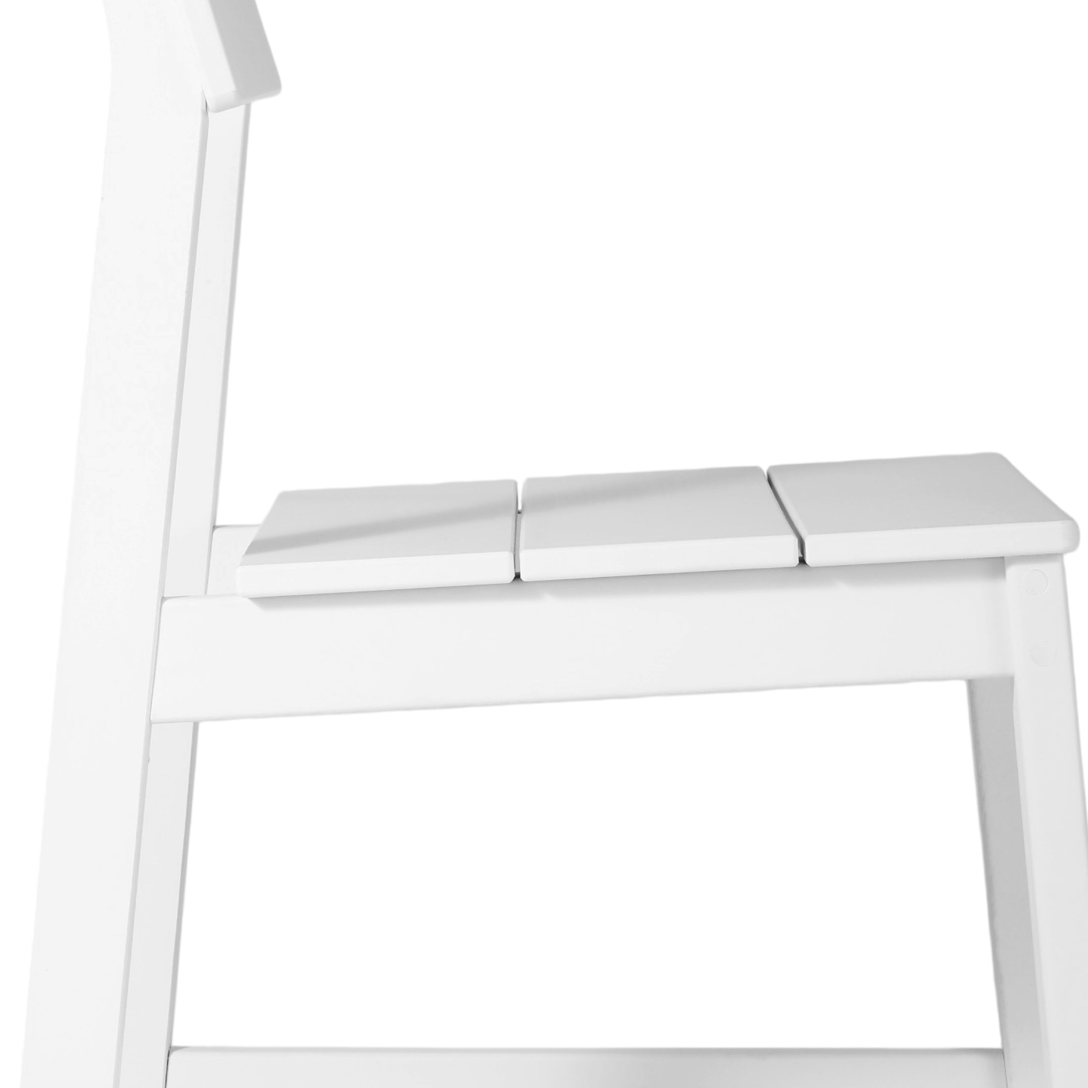 Paloma Modern HDPE Outdoor Armless Patio Dining Chairs (Set of 2)
