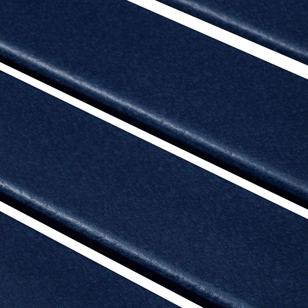 St Charles Outdoor HDPE 54" Front Hanging Porch Swing Bench With Cupholders