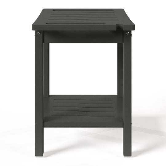 Sage HDPE Poly Plastic Waterproof Bathroom Shower Bench