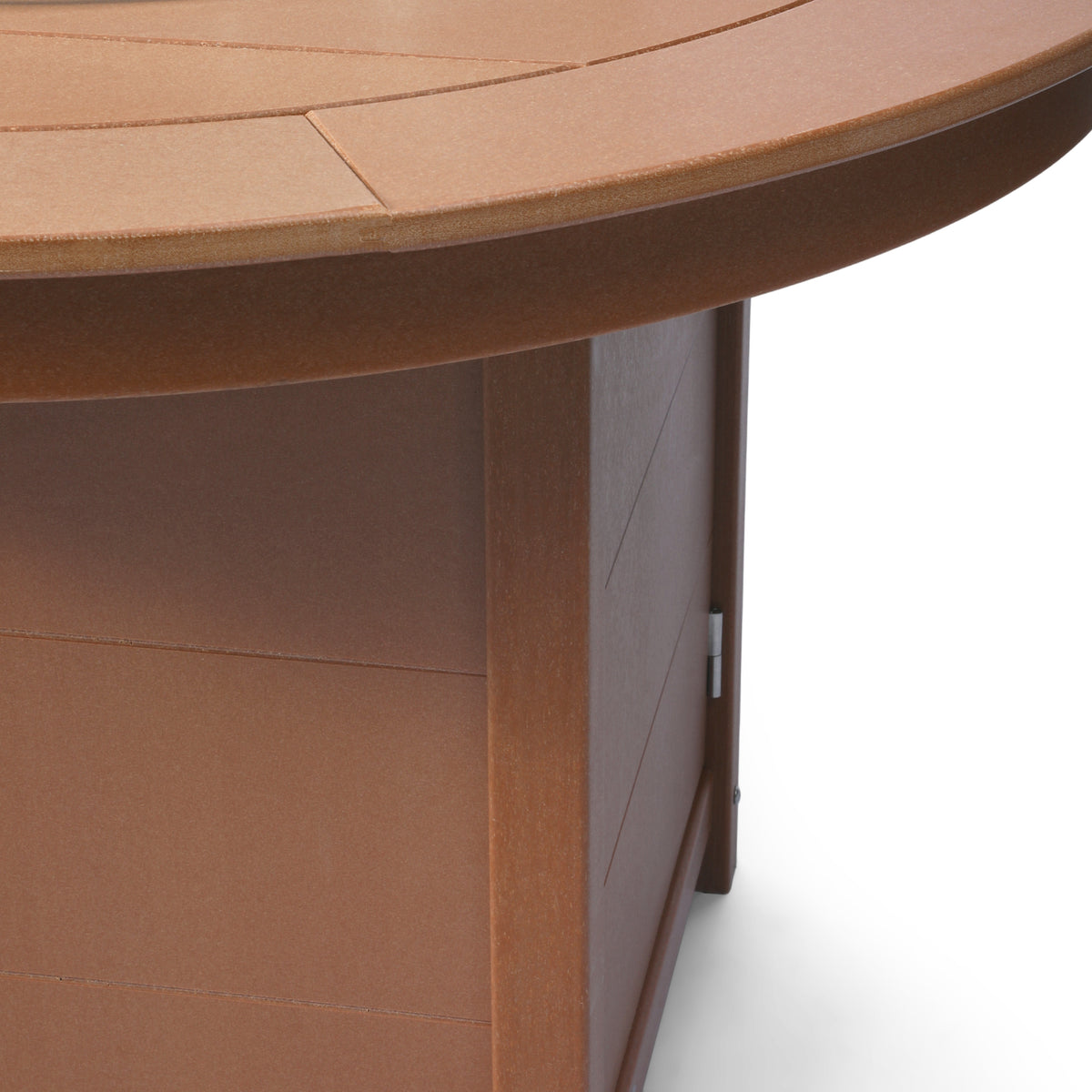 Helios 47" Modern Outdoor Patio Propane Gas Round Fire Pit Table