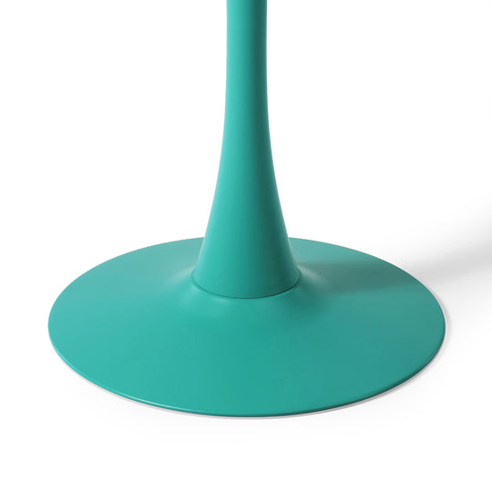 Playa 23.5" Round Outdoor Indoor Metal Cocktail Dining Table