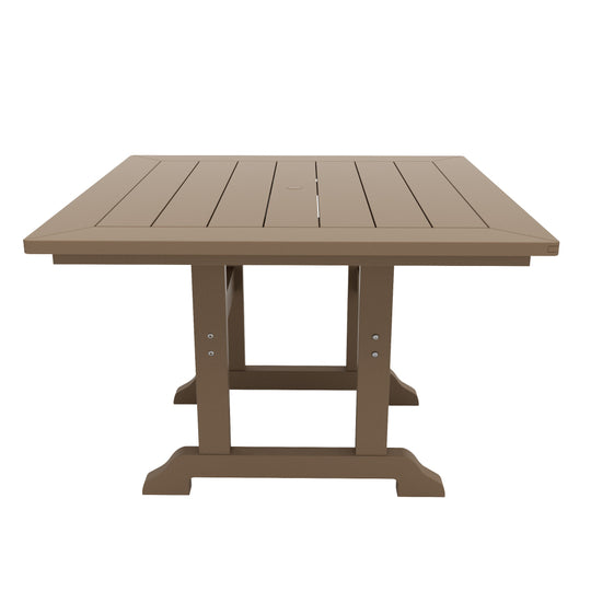Malibu 43" Outdoor Patio Square Dining Table