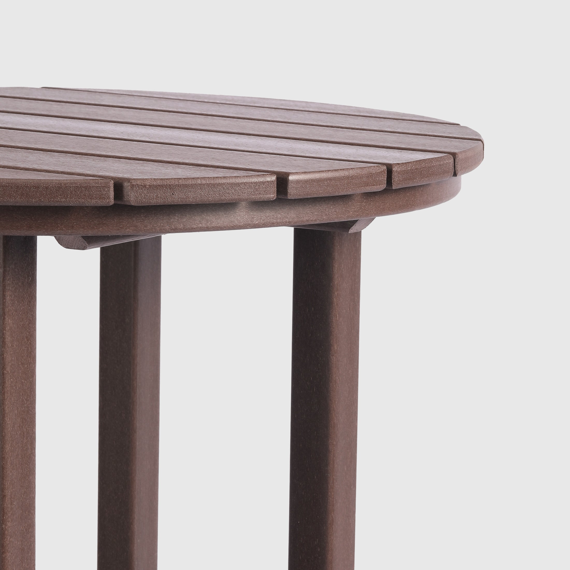 Malibu 37" Counter Height Round Outdoor Patio Bistro Bar Table