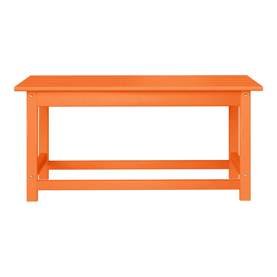 Malibu 35" length outdoor Coffee table for Adirondack chair