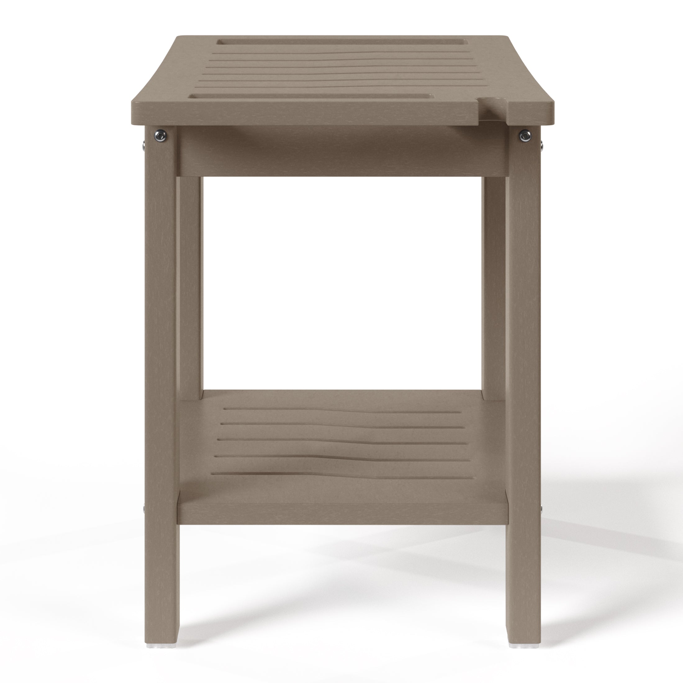 Sage HDPE Poly Plastic Waterproof Bathroom Shower Bench