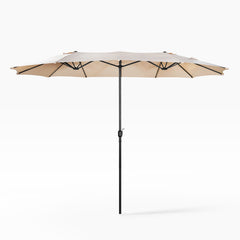 Aiden Twin 15 x 9 ft. retangular shape Market / Outdoor dining table umbrella